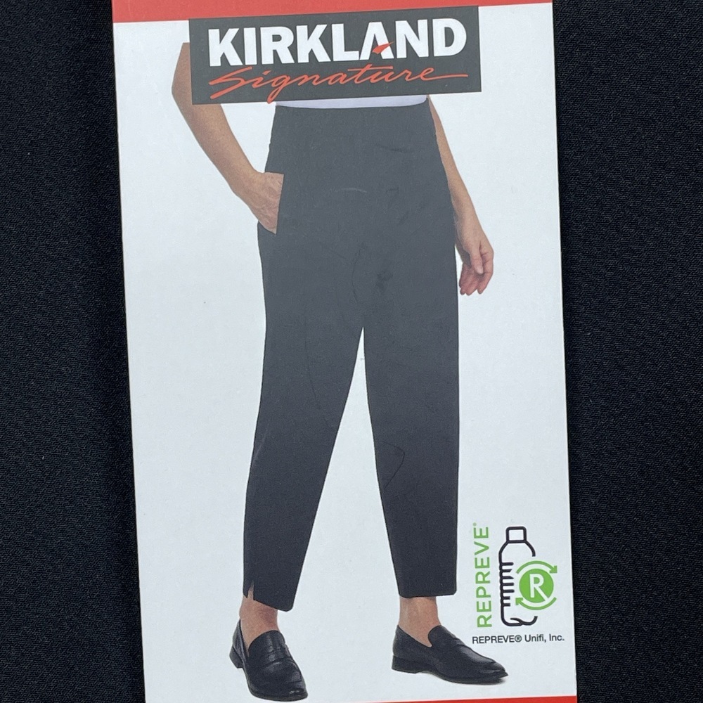 Kirkland Signature Women's M Ankle Pant Black d1312